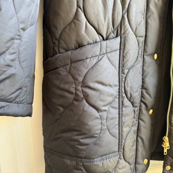 J. Crew Factory City Puffer Coat, Size M - Picture 3 of 9